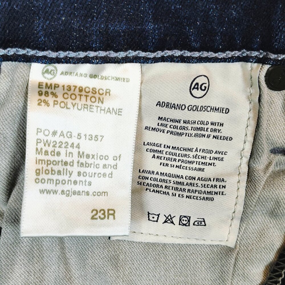 AG‎ Women's Size 23R High-Rise Farrah Skinny Jeans NWT - Picture 6 of 14